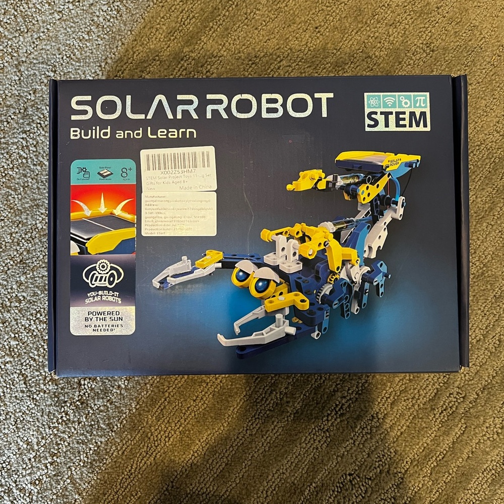 NEW Solar Robot STEM Set